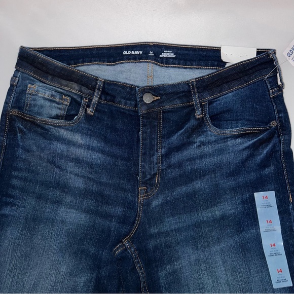 Old Navy Blue Skinny Jeans Classic Denim - Picture 2 of 11
